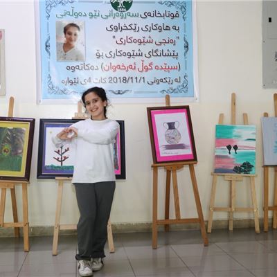 SABIS® PPP STUDENT OPENS HER FIRST ART GALLERY